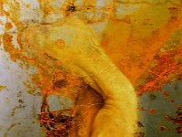 Mani#1, olio su lamiera ossidata, cm.30x20 Mani#1, oil painting on oxidized iron sheet, cm.30X20